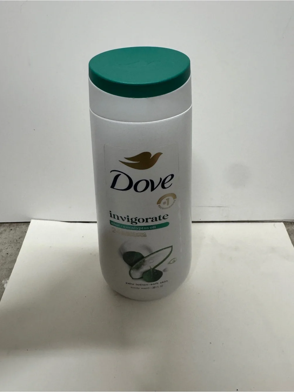 Dove Invigorating Aloe Eucalyptus Oil 24Hr Lotion Body Wash 20 OZ